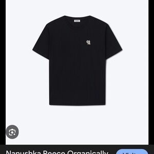 Nanushka Reece Organically Grown Cotton T-Shirt Size Large